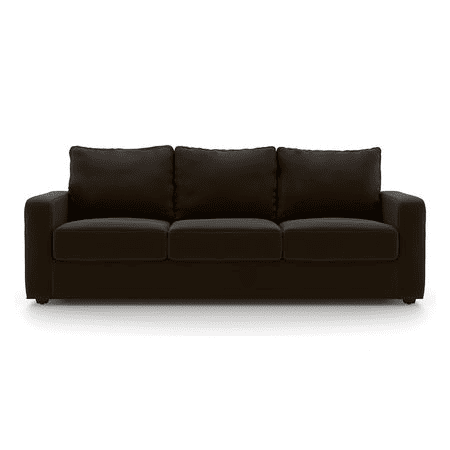 Apollo Compact Sofa Set (Colour : Chocolate, Cushion : Hard, Back Type : Regular, Seater : 3+1+1)