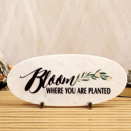 Bloom Marble Showpiece