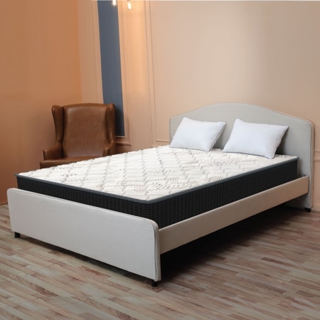 Spine Support Orthopaedic Multi Layered Coir Mattress (78 x 72 in, 6 Inches)