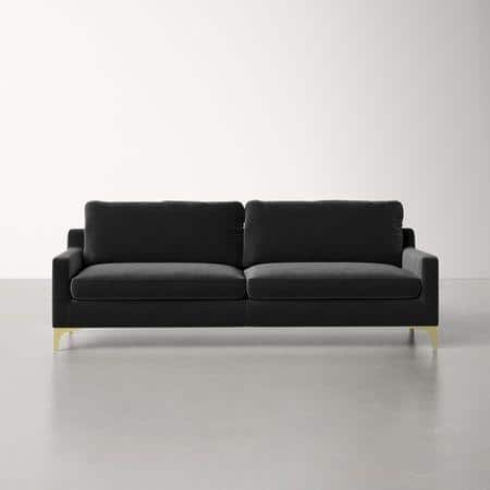 Velore Fabric Sofa (Black)