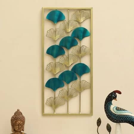 W-Terry Abstract Metal Wall Decor in Multicolor Set of 1