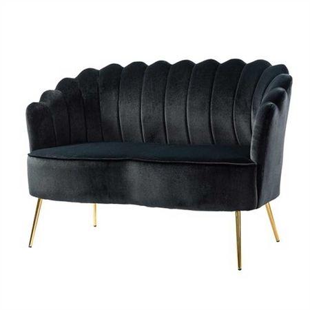 Ukraine Fabric Sofa (Black)
