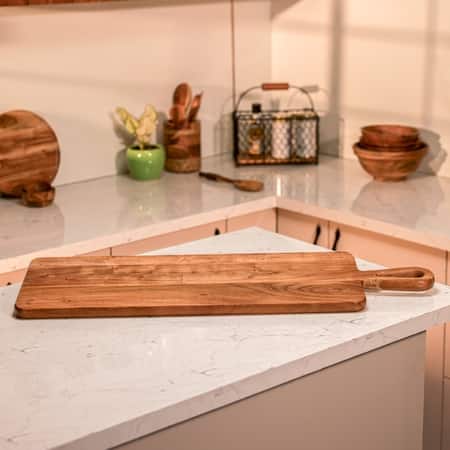 Ireka Home Carvex Acacia Wood Chopping Board – Cutting & Serving Board
