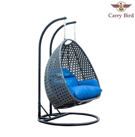 Ryan Metal Swing in Grey Color - with Stand