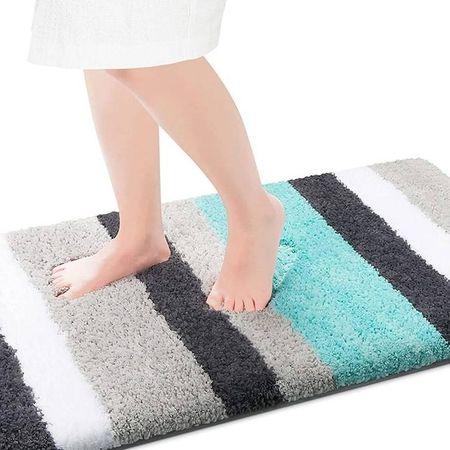 Bathmat 2500 GSM Microfiber Anti Skid Slip Water Absorbent Machine Washable and Quick Dry Italia Mats for Bathroom, Kitchen, Entrance