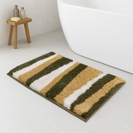 Luxe Home Super Soft Canada Stripes mat (40x60 cm) - Pack of 1