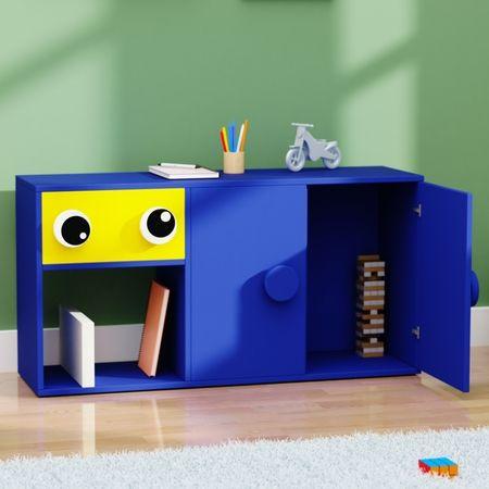 Big Nino Storage Unit In Electric Blue Colour