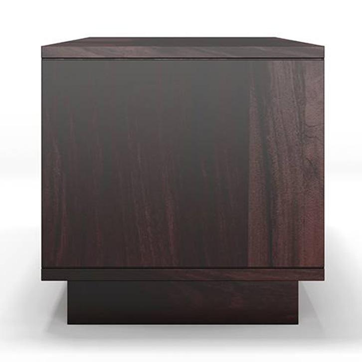 Zephyr Solid Wood TV Unit in Mahogany Finish