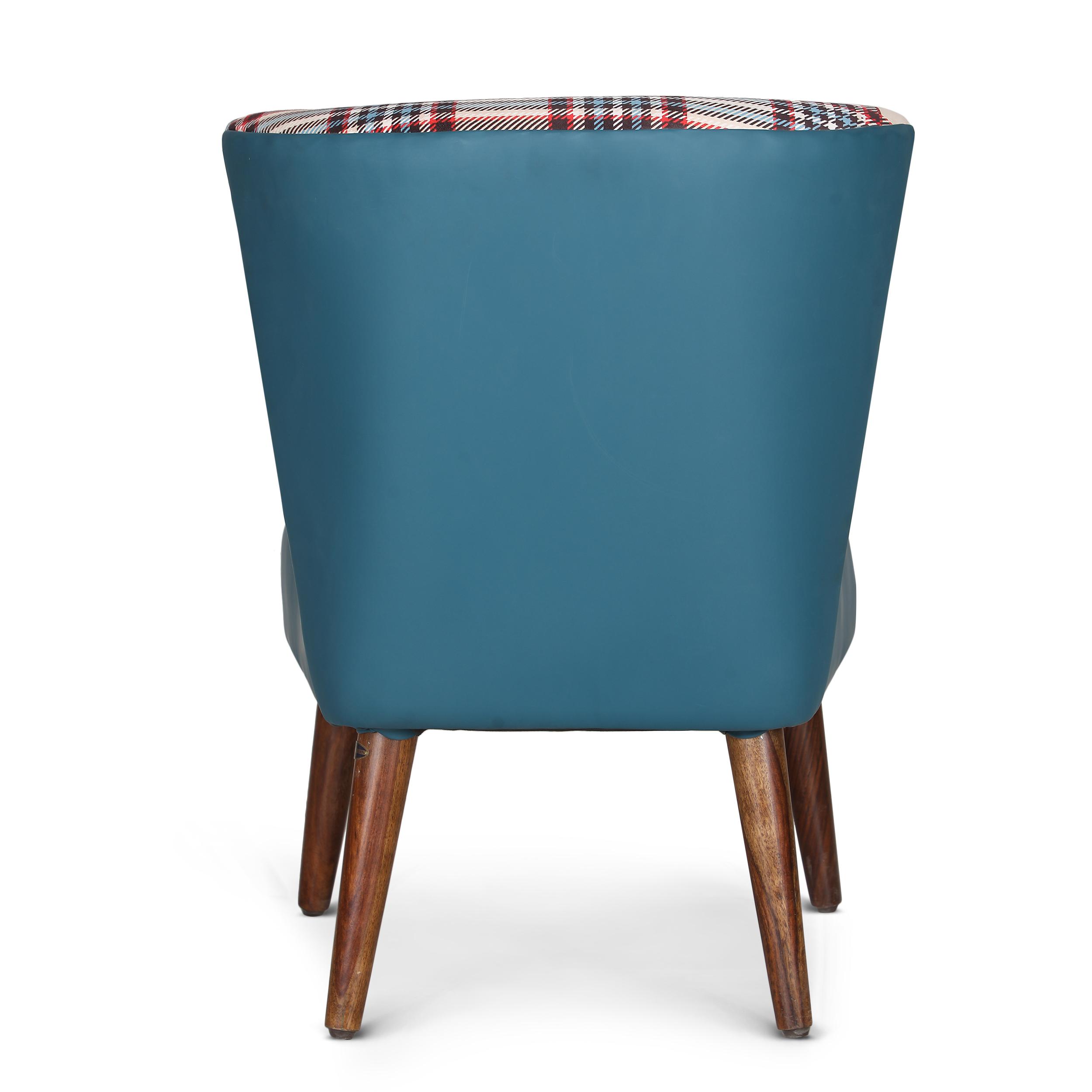 Tiara Block Green Accent Chair