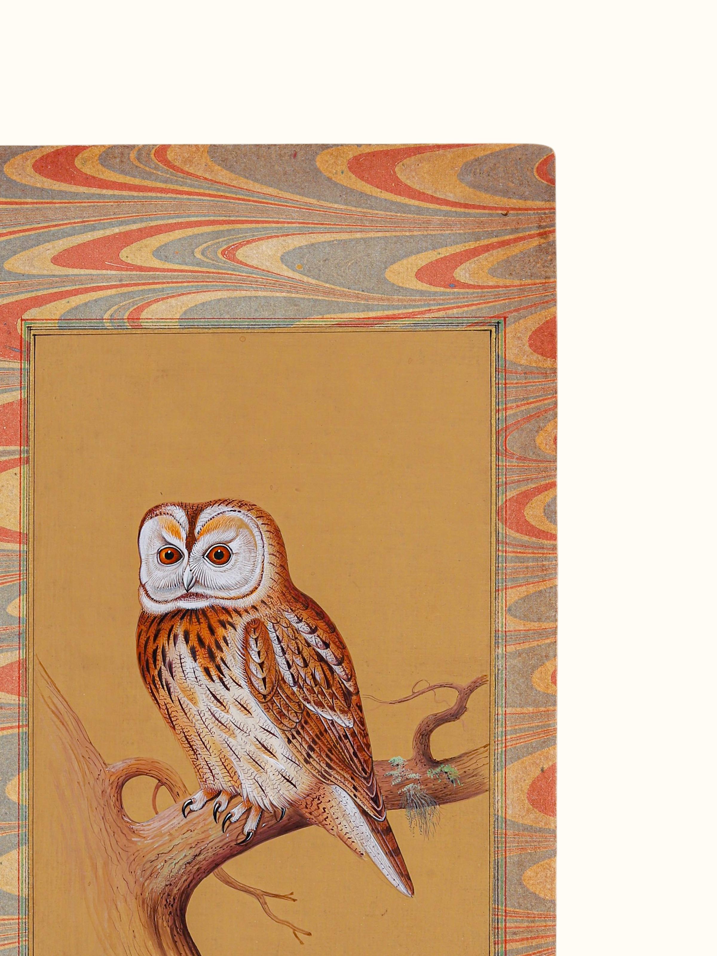 Bird Miniature Painting