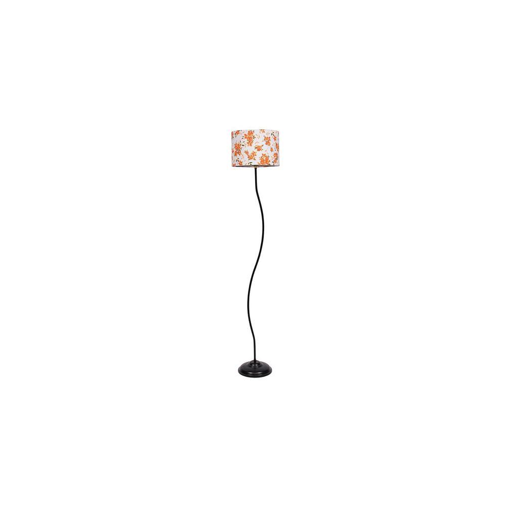 Dorothy Multicolour Cotton Shade Floor Lamp