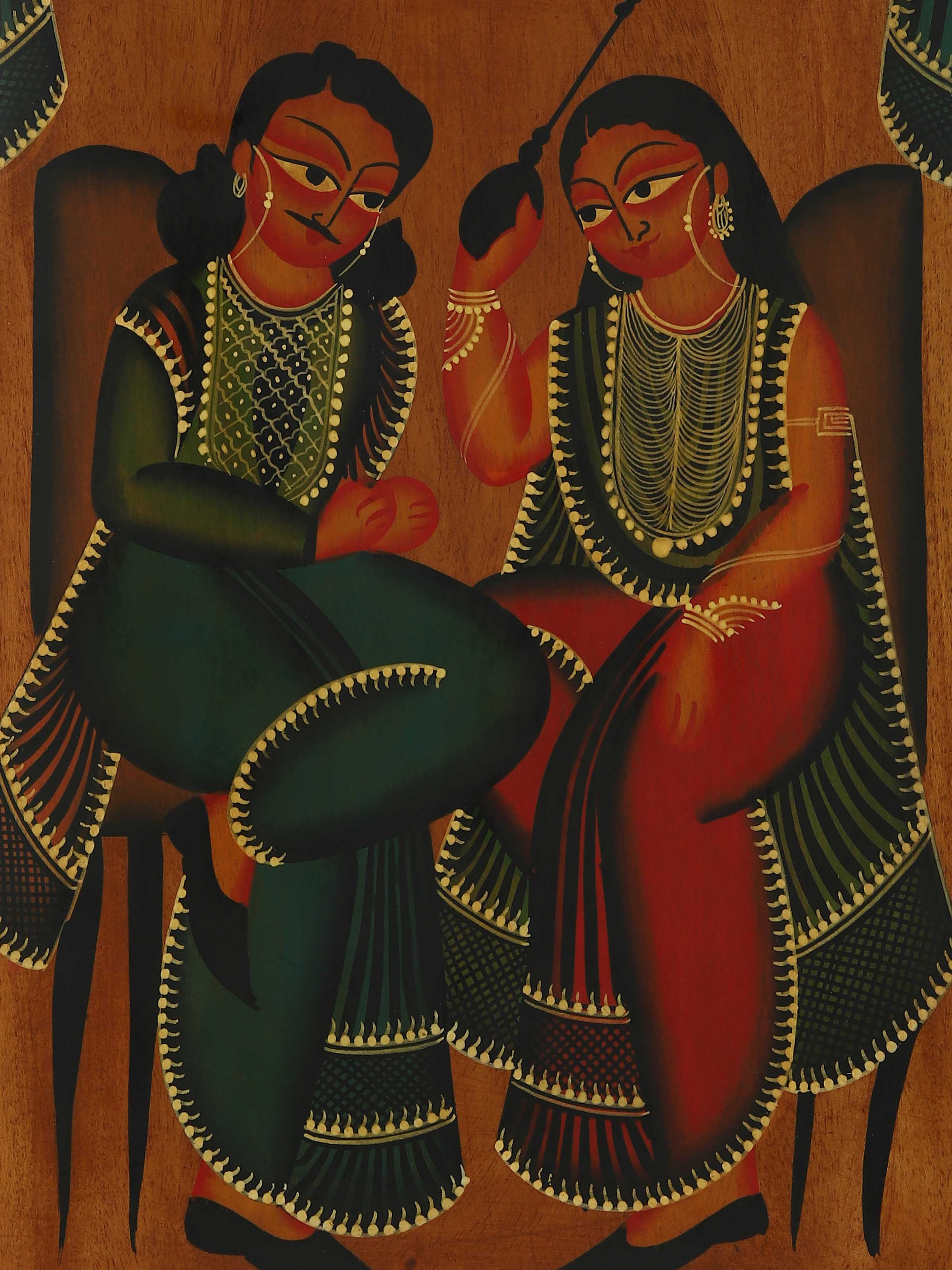 Detail shot of Babu Bibi Small Display Plate