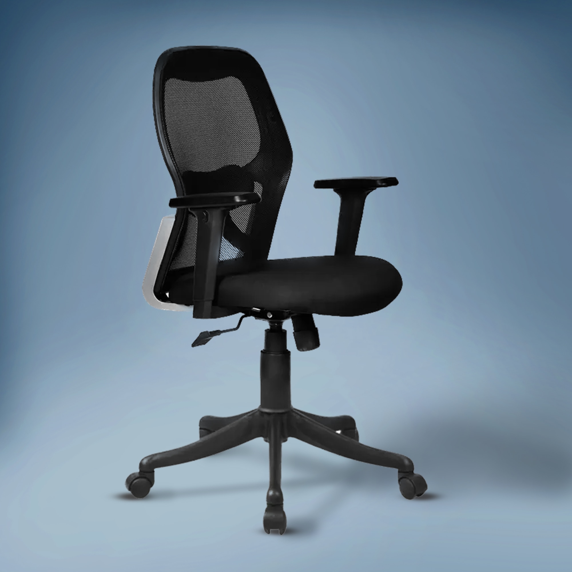 Kepler Brooks Nova MB Office Desk Chair in Black Colour - Kepler Brooks