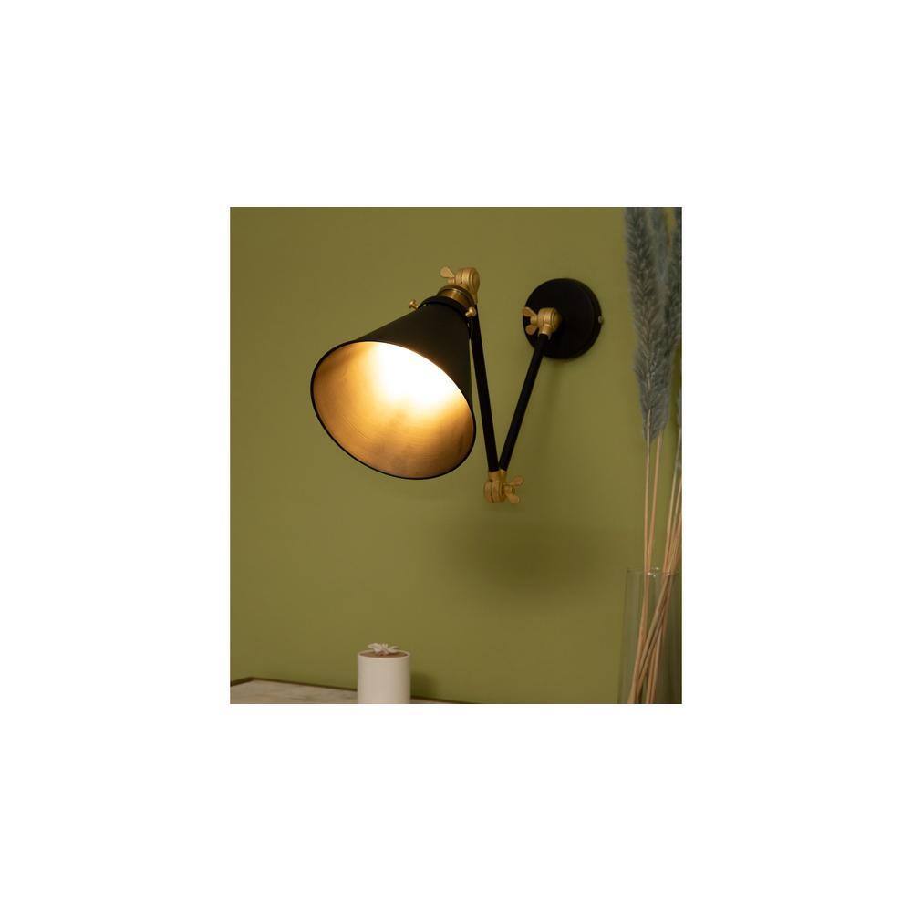 Mimmic Black Wall Sconce