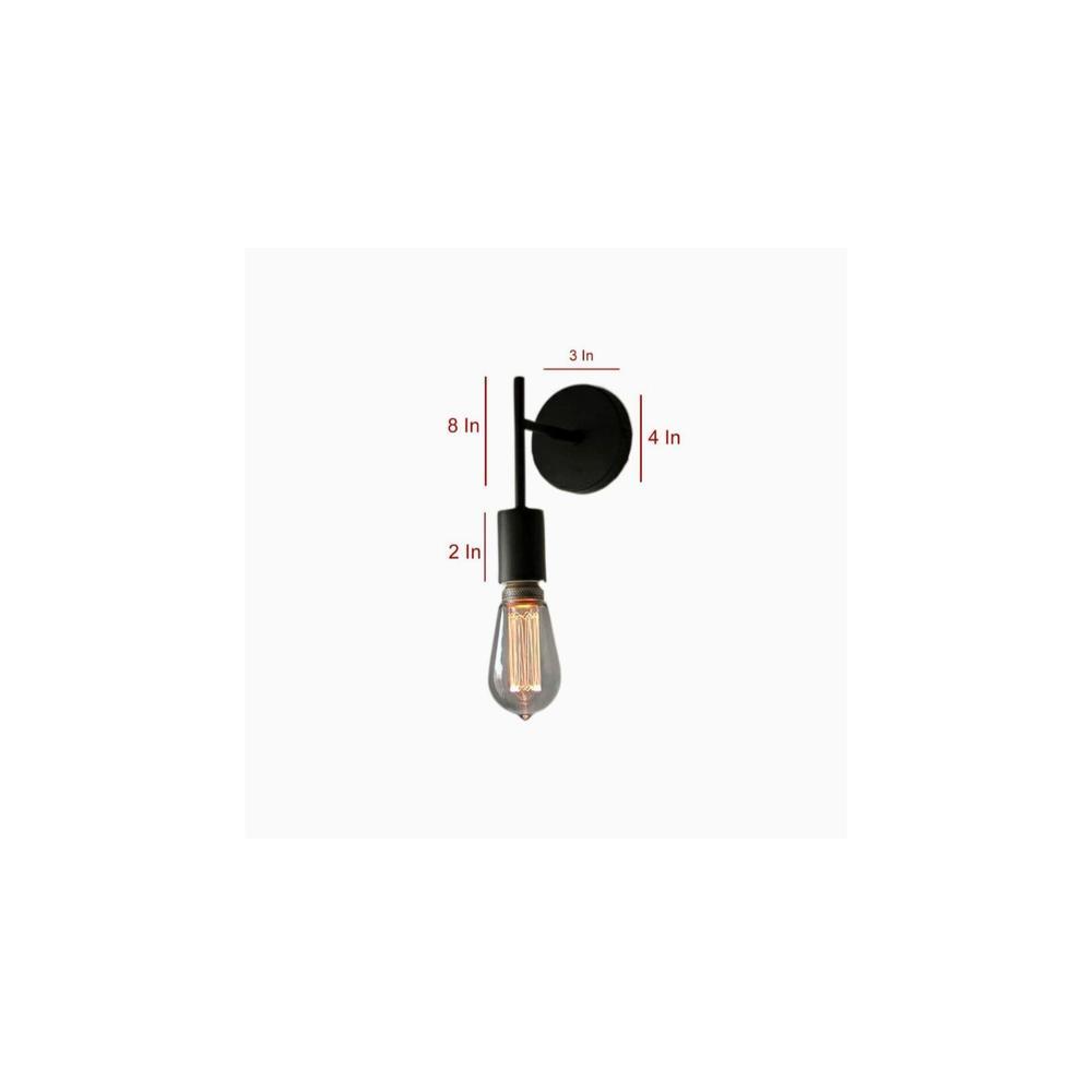 Leibal Black Metal Wall Light