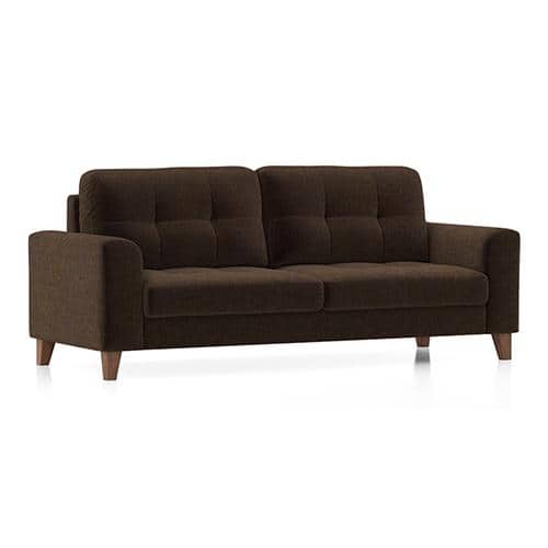 Verona Sofa Set (Colour: Dark Earth, Seater: 3+2+1)
