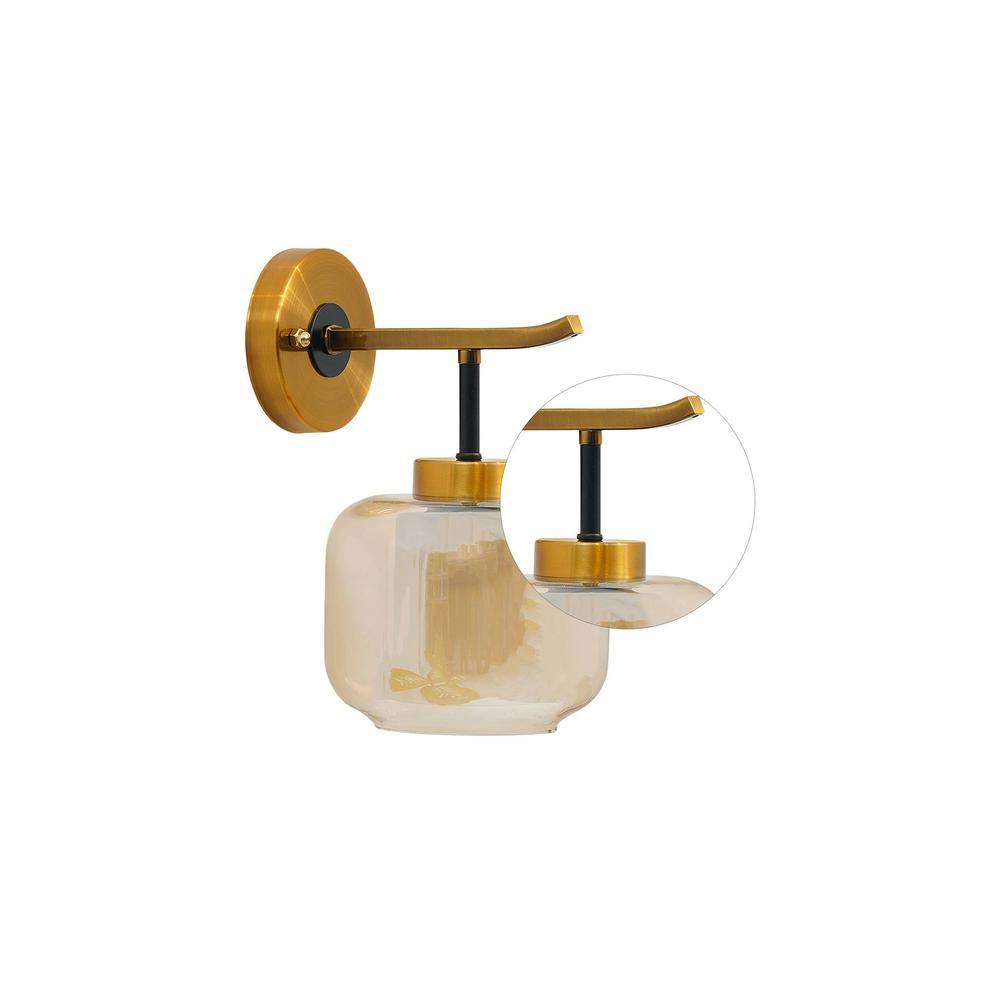 Keagan Glass Wall Light