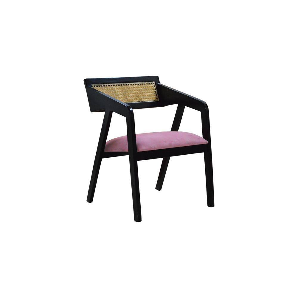 Serene Solid Wood Lounge Chair