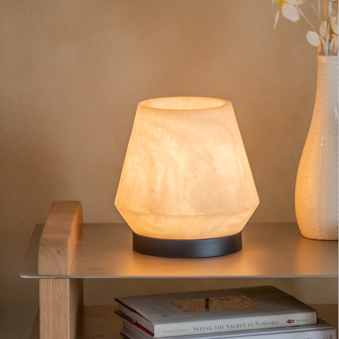 Orira Small Desk Handcrafted Table Lamp
