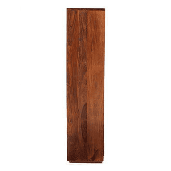 Taarkashi Solid Wood Free Standing TV Unit in American Walnut Finish