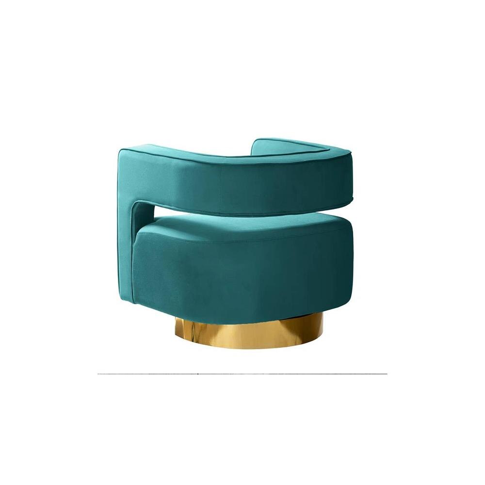 Alson Accent Chair in T Blue Colour