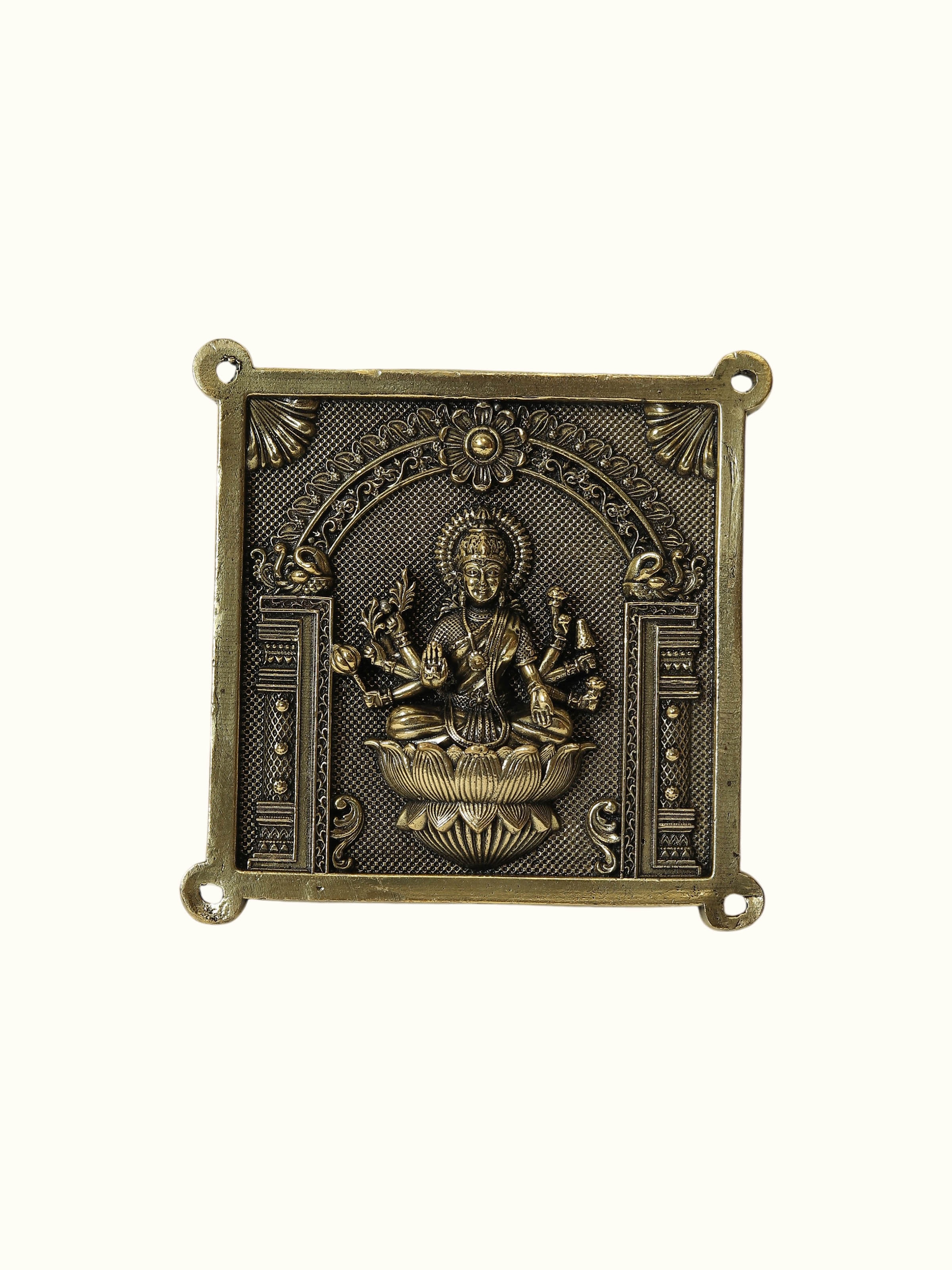 Ashtalakshmi Brass Wall Hanging