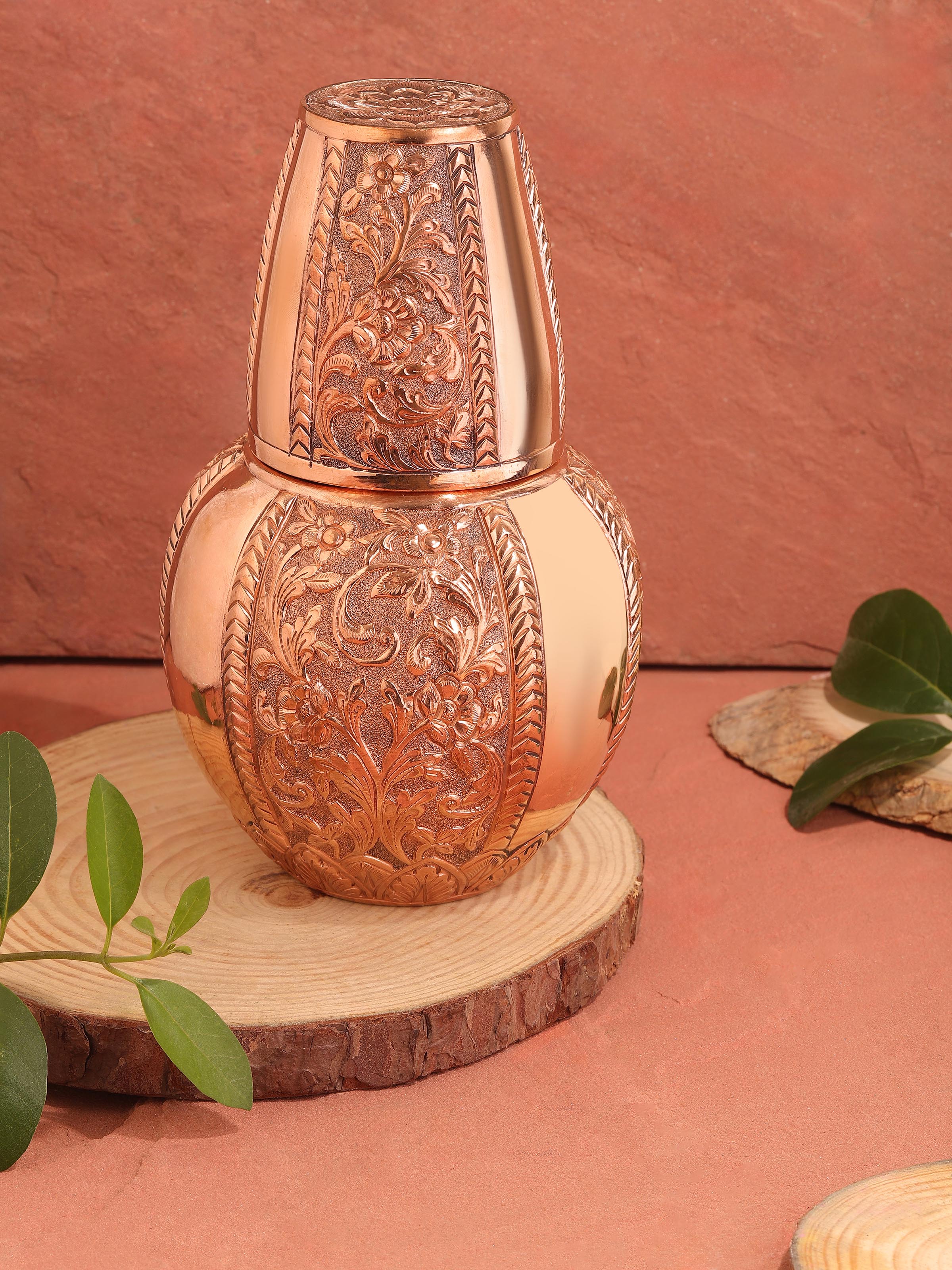 Metal Copper Traditional Carafe