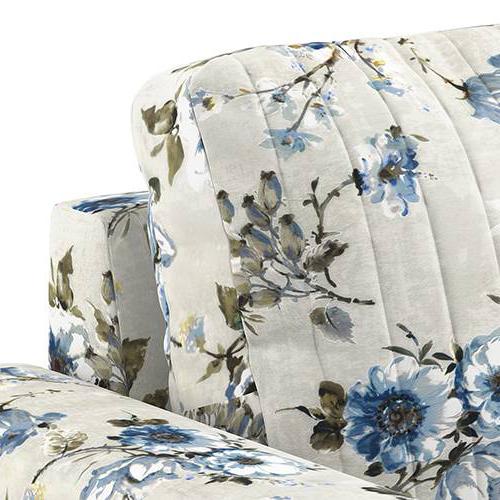 Granada Luxe 1 Seater Fabric Sofa in Adrian Velvet Colour