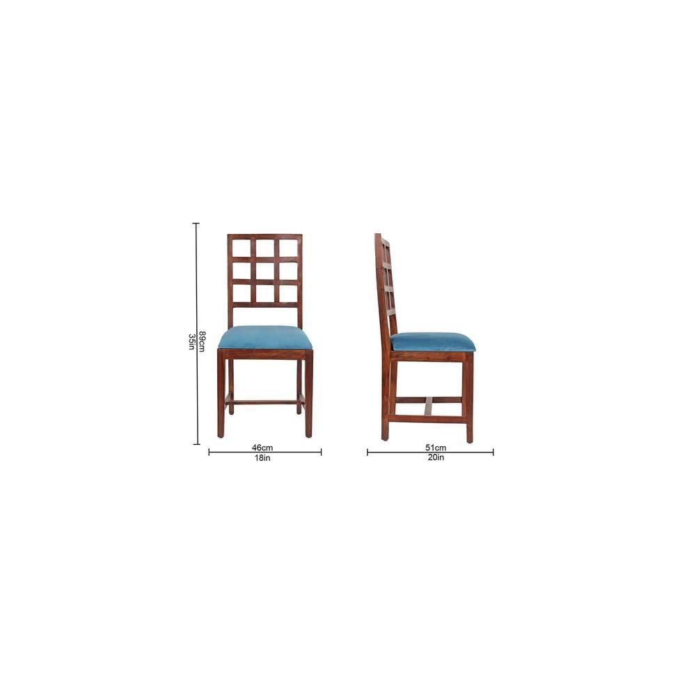monor solid wood  dining chair in  Provincial Teak