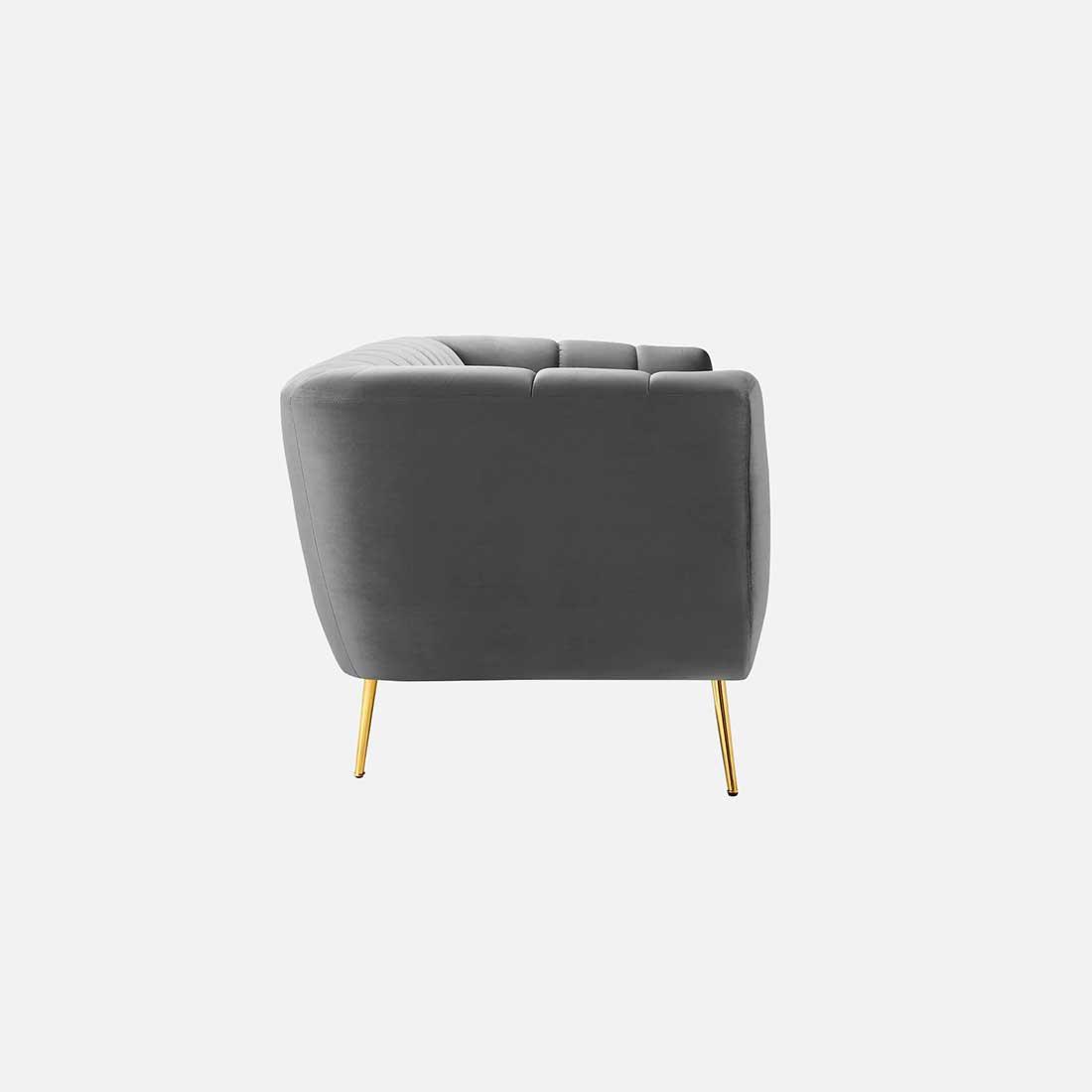 Grace Fabric Sofa (Grey)