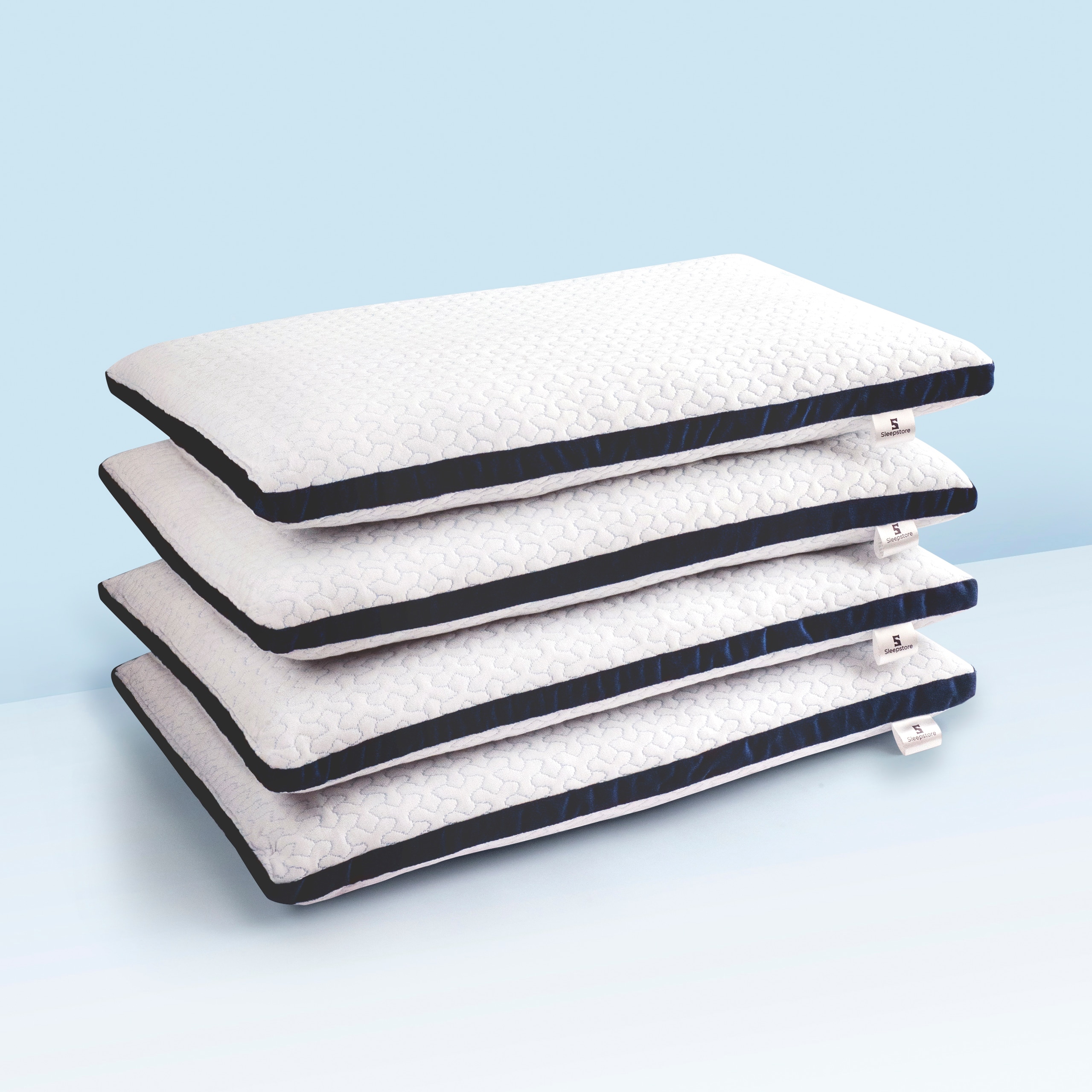 Set of 4 Fibrom Slim Pillow