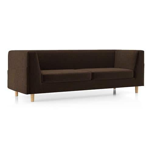 Rubik Premium 3 Seater Fabric Sofa in Dark Earth Colour
