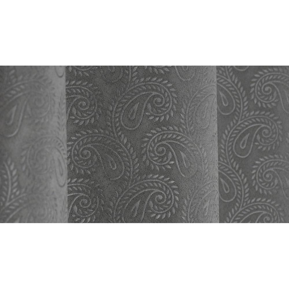 embo Pack of 2 Blackout Long Door Curtains