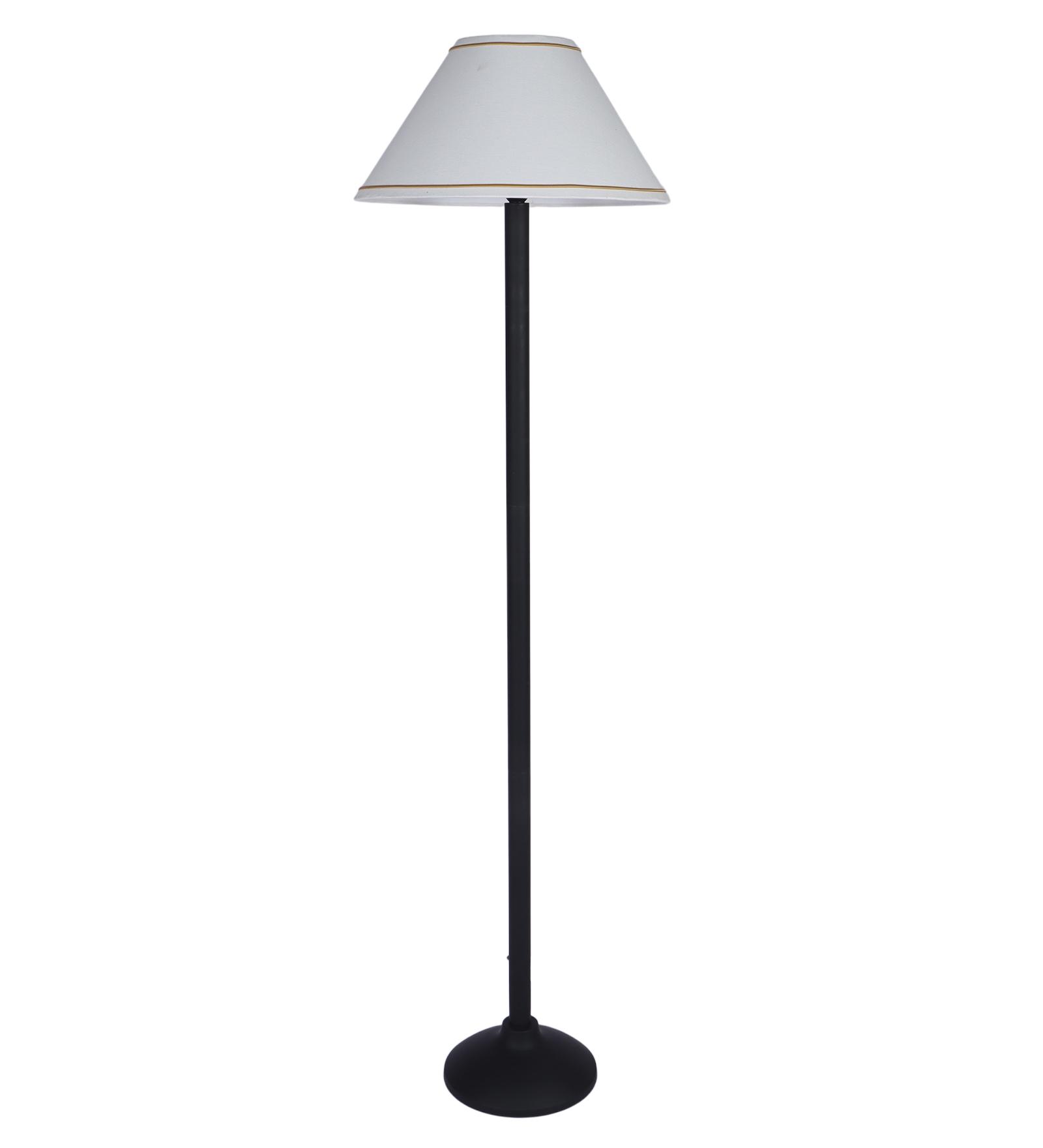 FZ CN Shade Floor Lamp in White Shade
