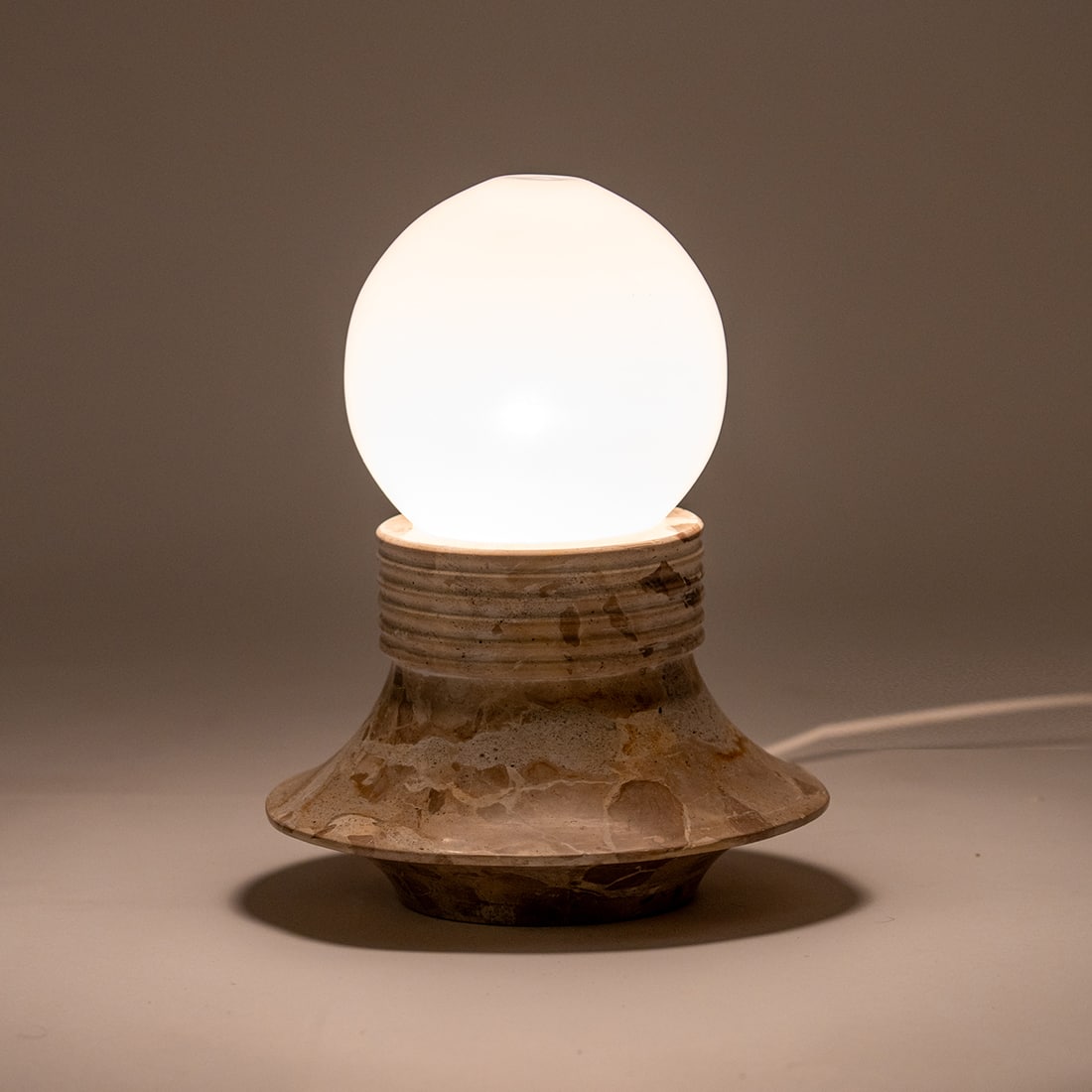 Halo Squat Handcrafted Table Lamp