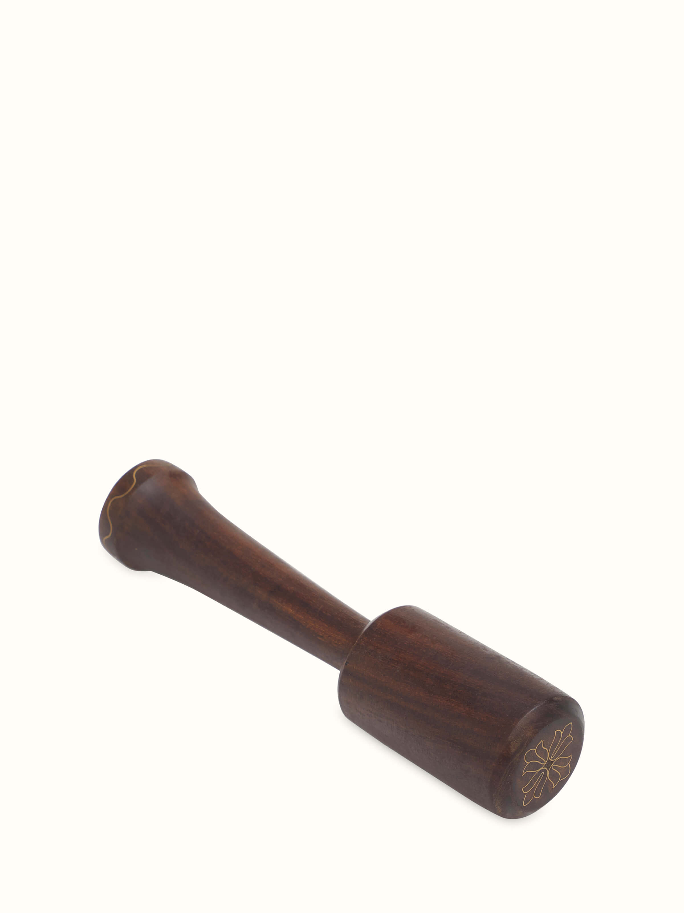 Top-down view of Pankhuri Singing Bowl (6 Inches) displaying the full circular shape and central detailing