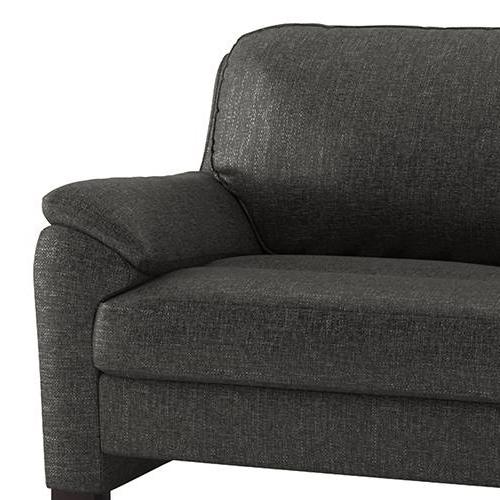 Farina Essential 3 Seater Fabric Sofa in Steel Grey Colour