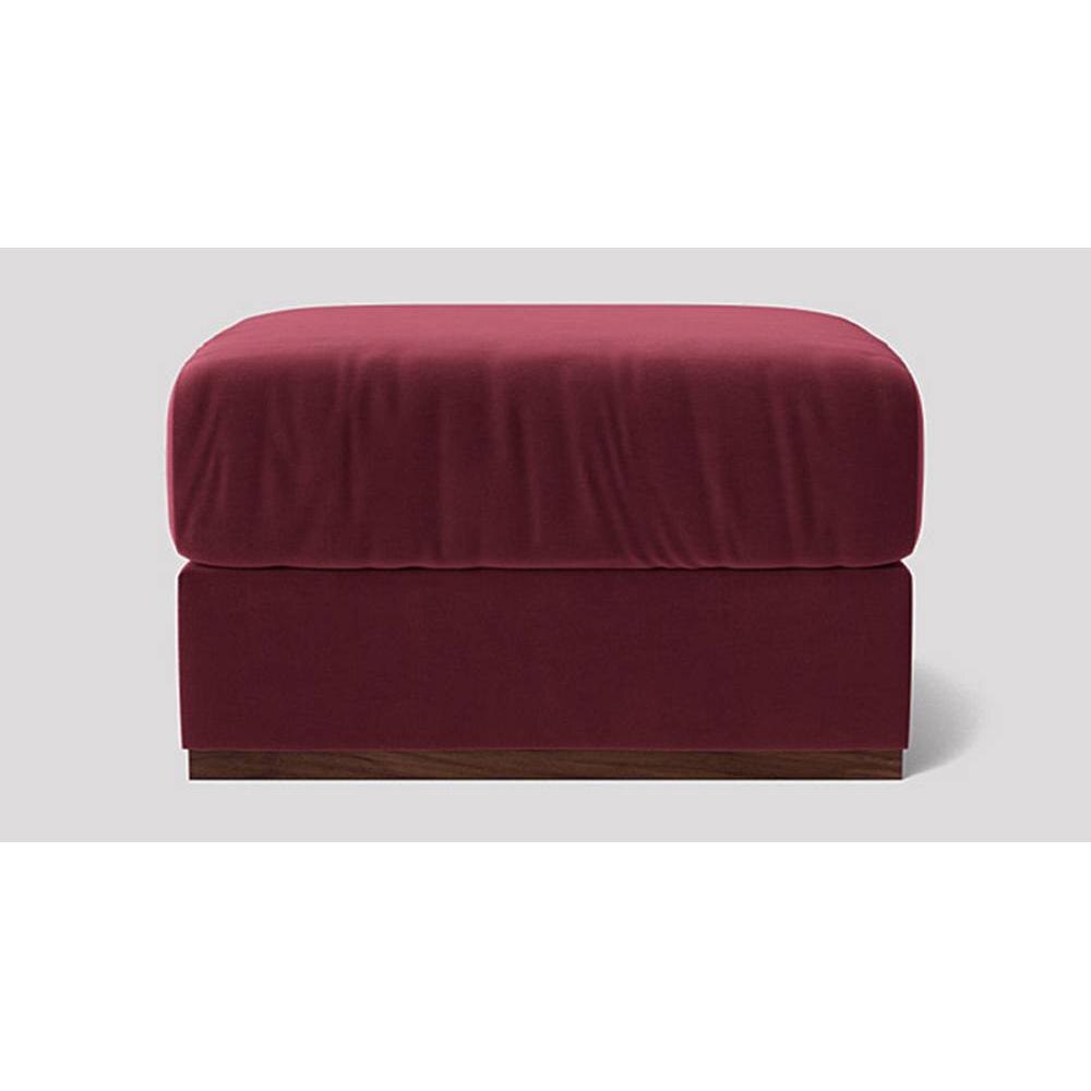Royse Ottoman Color in Maroon