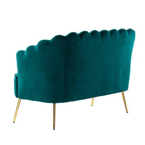 Ukraine Fabric Sofa (Blue)