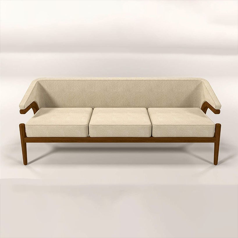 Contemporary Premium Minimalist Fabric Sofa (Colour: Beige, Seater: 3+2)