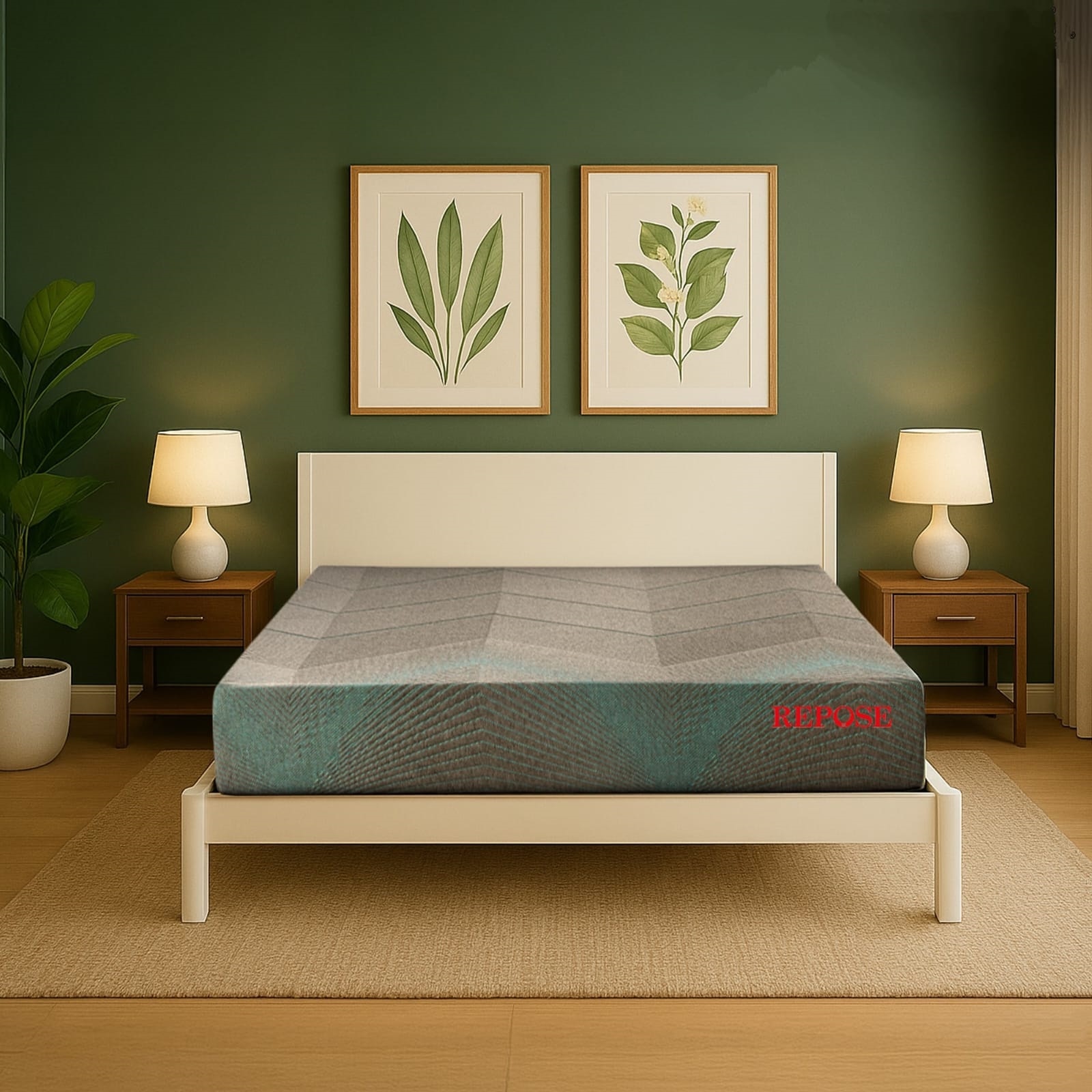 Repose Ortholux Foam PU Foam with Memory Foam Mattress (L x W: 72 inch x 60 inch, Thickness 6 Inches )-image-41