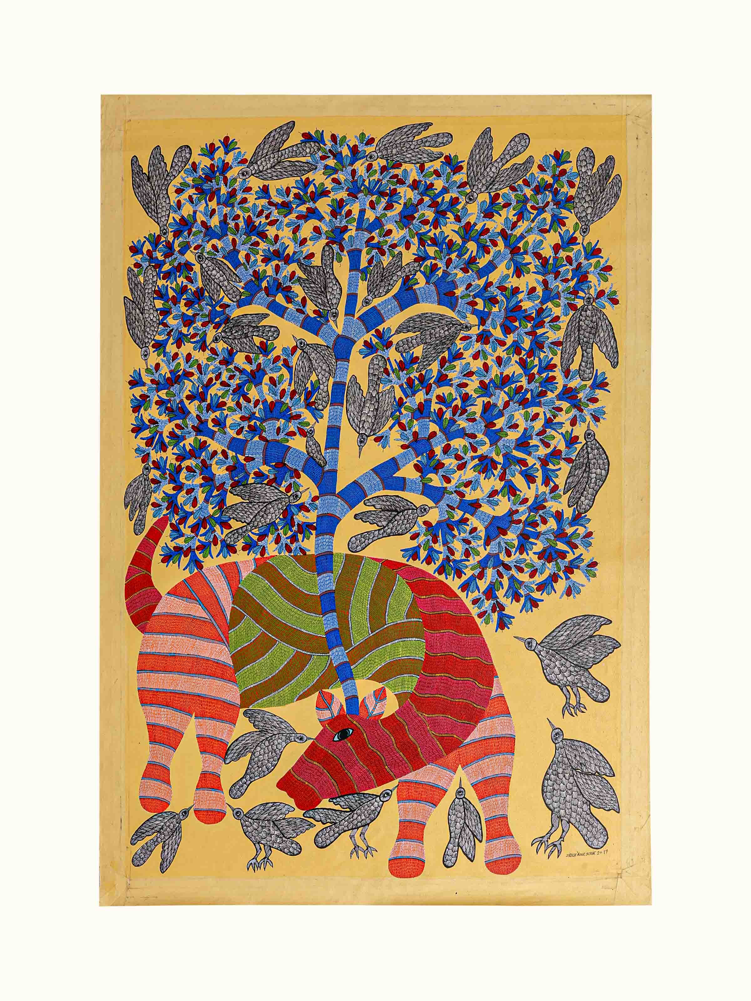 Rangeela Mrig Gond Art