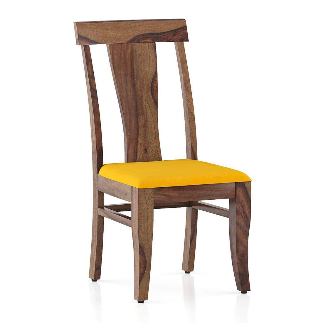 Arabia - Fabio Solid Wood 4 Seater Dining Table with Set of 4 Chairs