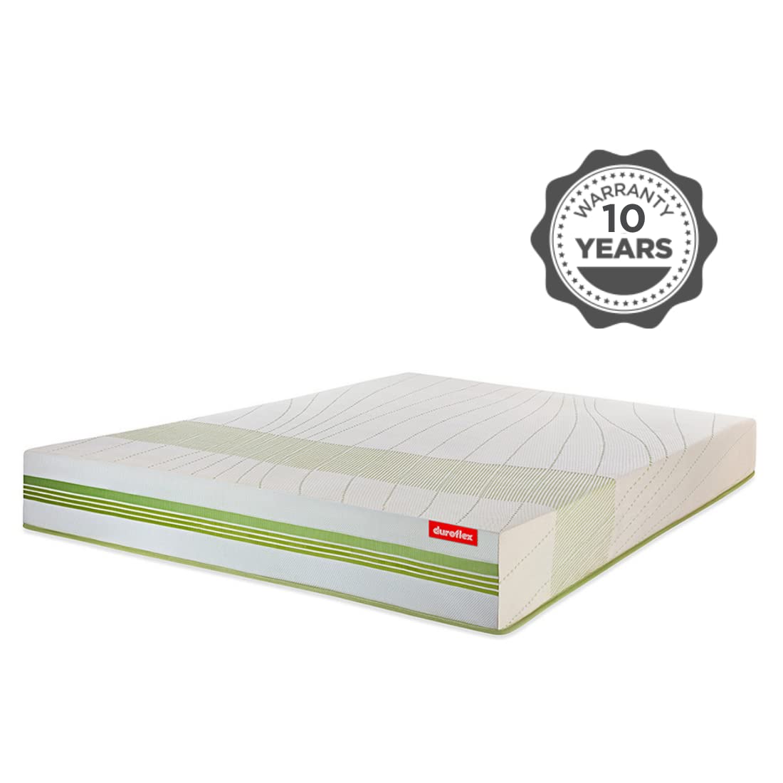 Prana - Organic Cotton Fabric Spring Mattress (84 x 48 in, 8 Inches)