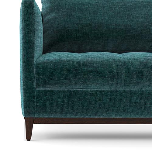 Florence Premium 2 Seater Fabric Sofa in Malibu Colour