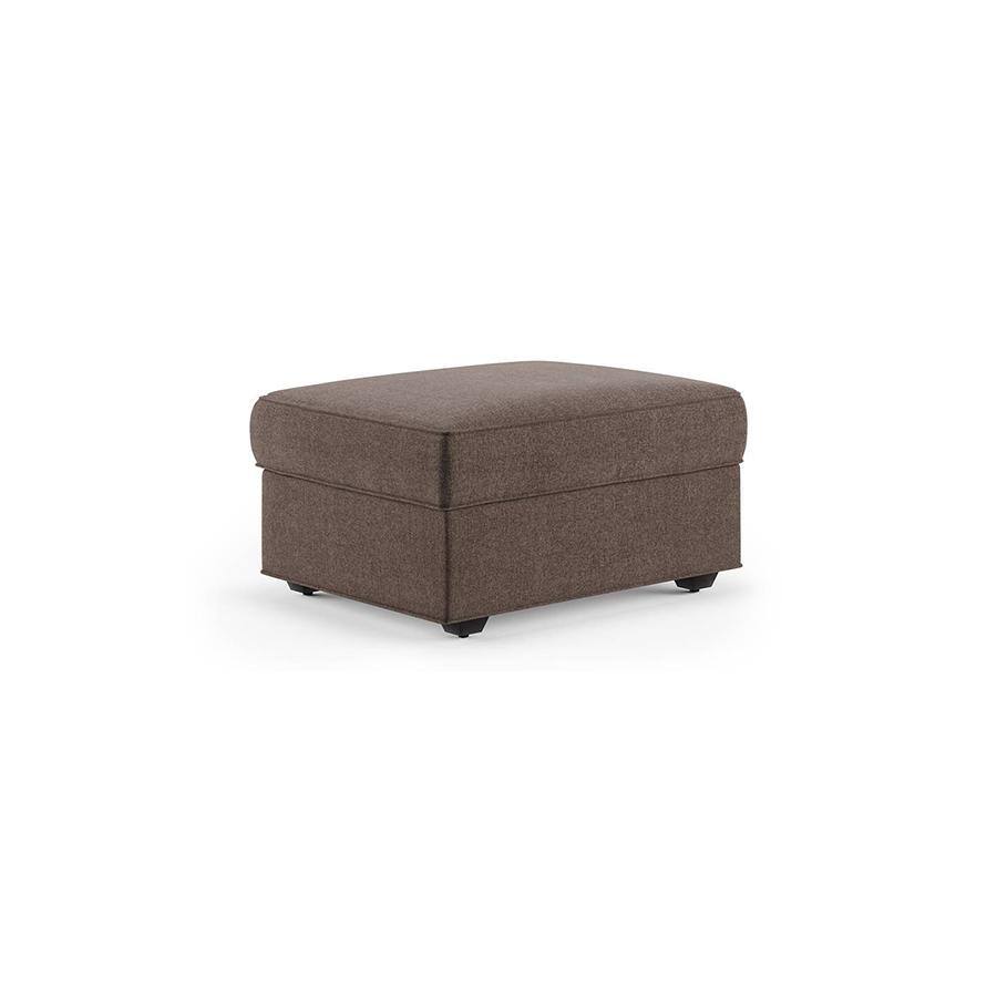 Apollo Compact Sofa (Colour : Daschund Brown, Cushion : Hard, Back Type : High Back, Seating Capacity : Right Aligned 2 Seater + Right Aligned Chaise + Ottoman)