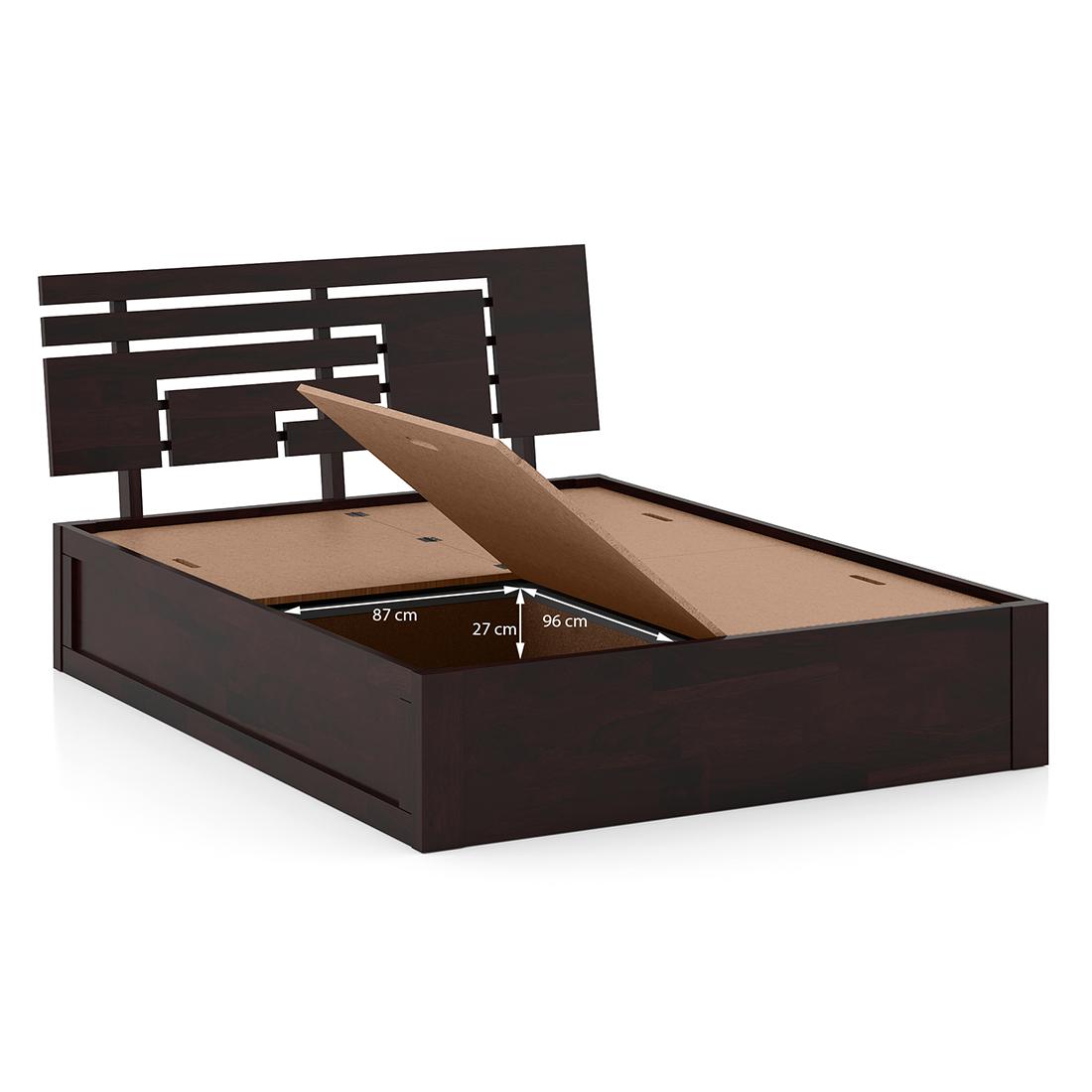Stockholm Storage King Size Bed (Solid Wood)
