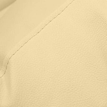 Farina 1 Seater Half Leather Sofa in Cream Colour