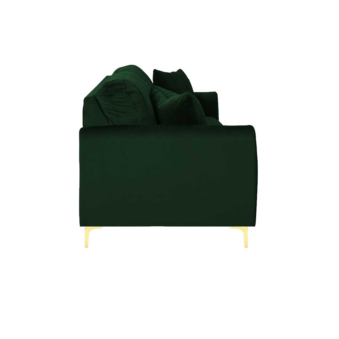 Angle Fabric Sofa (Green)