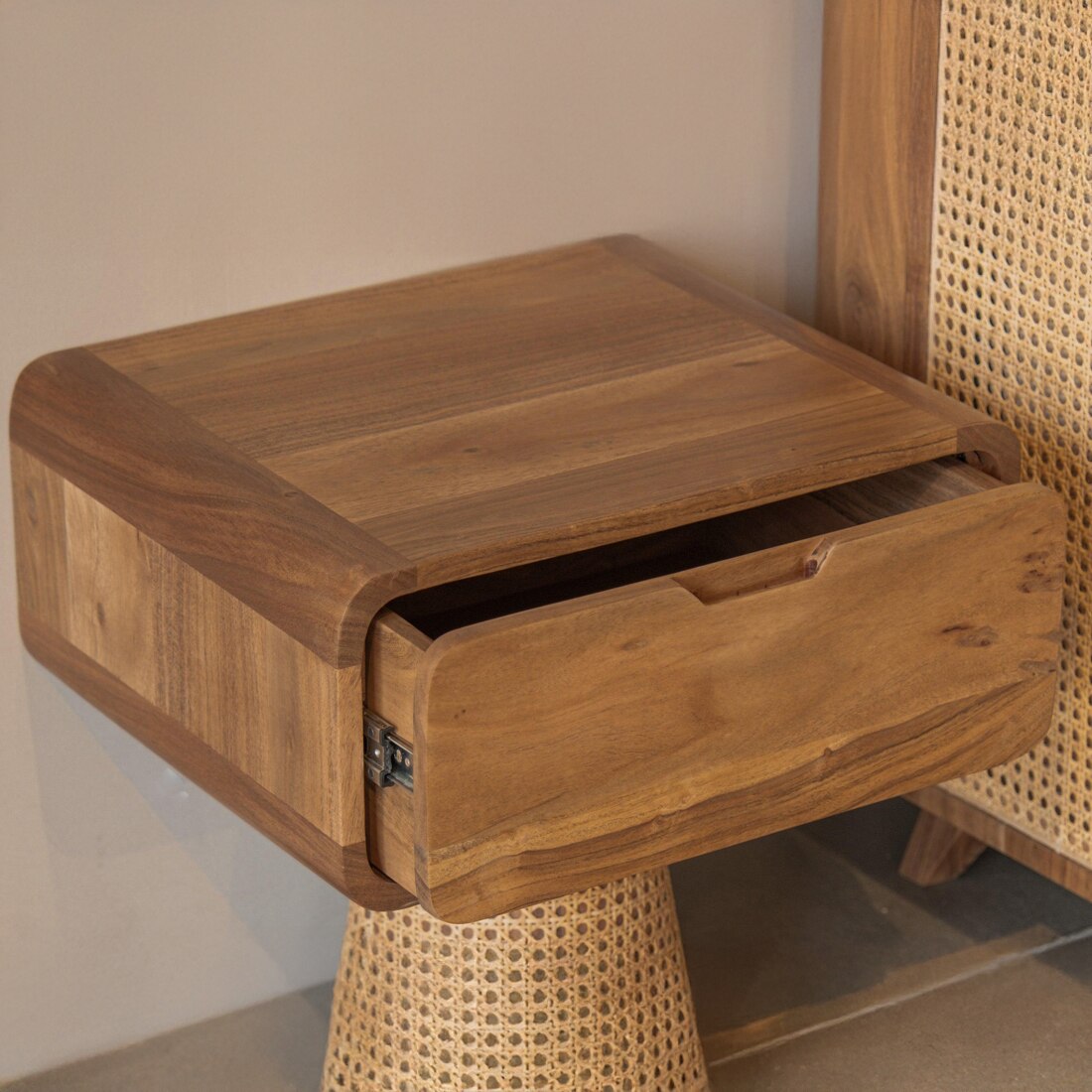 Andaman Pulo Bedside Table in Natural Finish